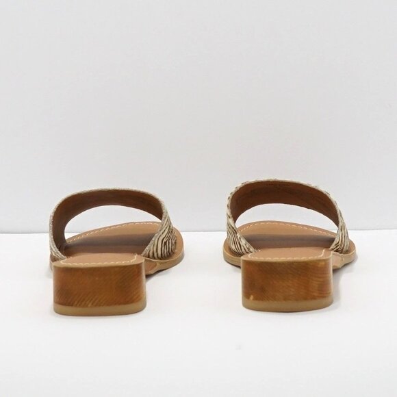 Anthropologie Matisse Havana Slide Zebra Sandals - Picture 7 of 12